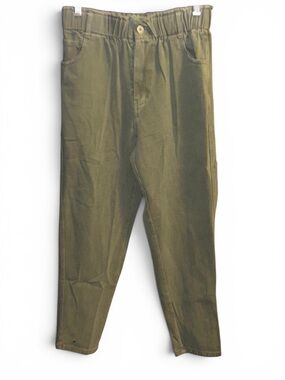 Lavender J Sm Women's Casual Olive Green Leggings